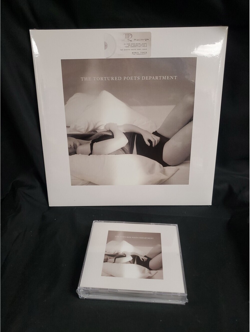 Taylor Swift Tortured Poets Department The Manuscript GHOST Vinyl 2LP & 2CD NEW